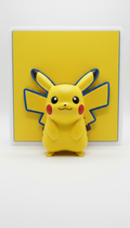 Resin Pikachu collectible figure—dynamic lightning pose